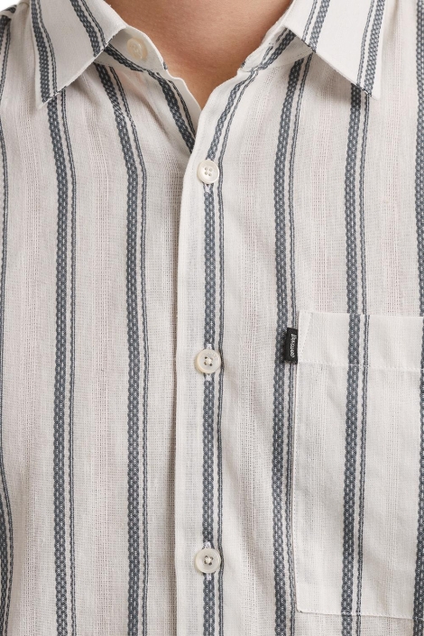 Vanguard short sleeve shirt dobby stripe